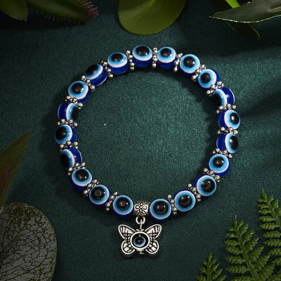 Olivenorma Double Guardians Evil Eye Animals Totem Beaded Bracelet - image 3