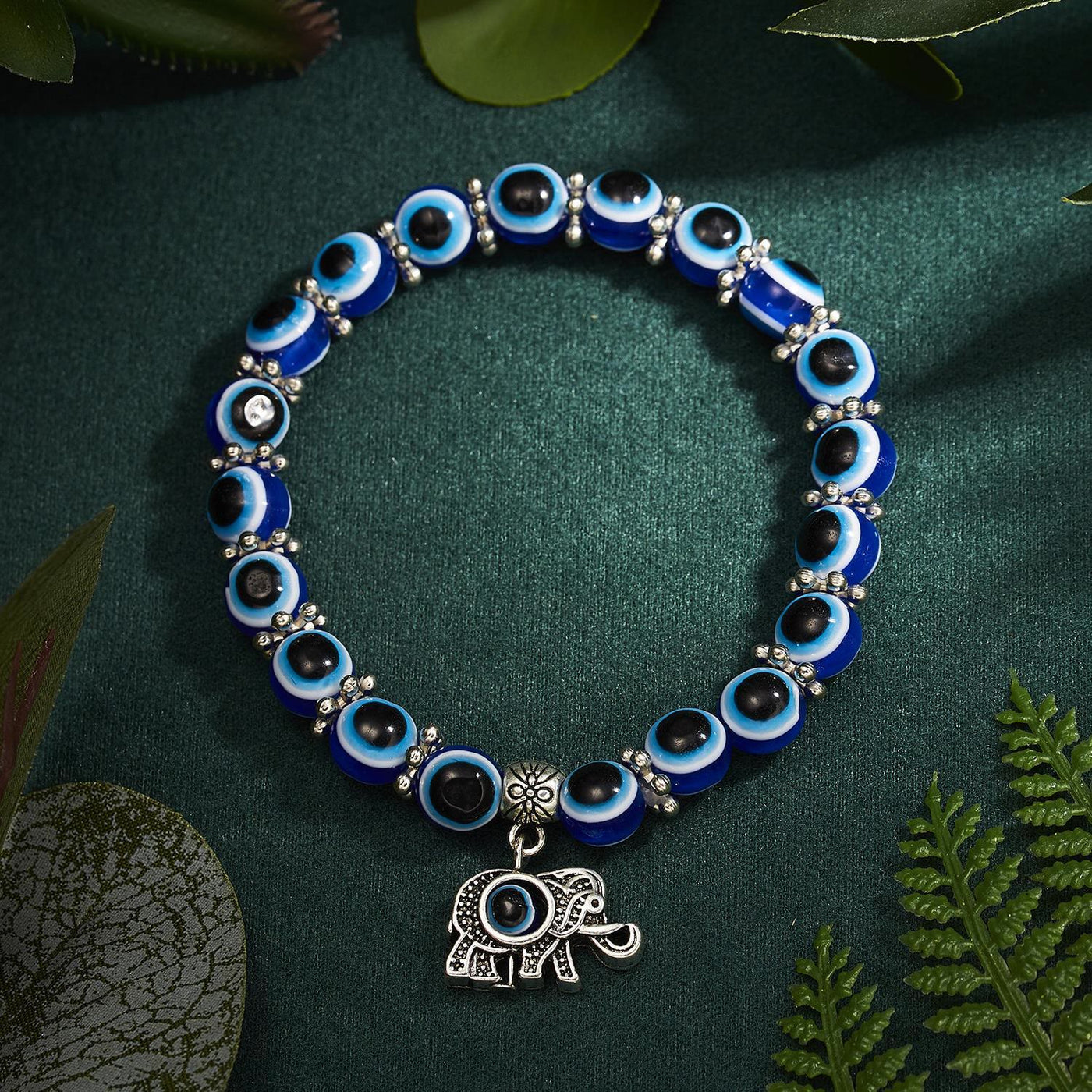 Olivenorma Double Guardians Evil Eye Animals Totem Beaded Bracelet - image 11
