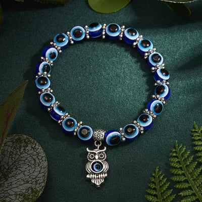 Olivenorma Double Guardians Evil Eye Animals Totem Beaded Bracelet - image 6