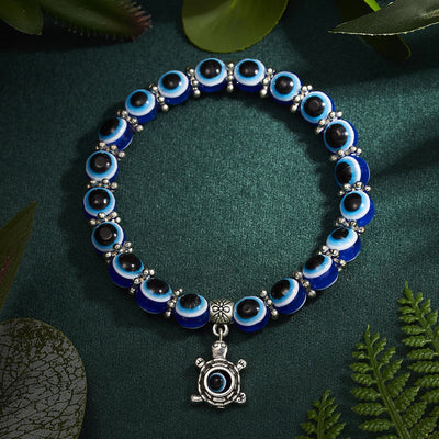 Olivenorma Double Guardians Evil Eye Animals Totem Beaded Bracelet - image 9