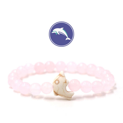 Olivenorma Dolphin's Whisper Gemstone Bracelet - Rose Quartz - image 22