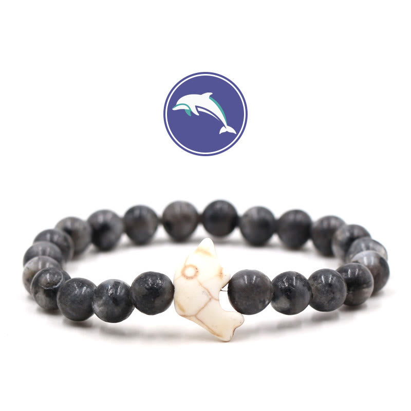 Olivenorma Dolphin's Whisper Gemstone Bracelet - Labradorite - image 19