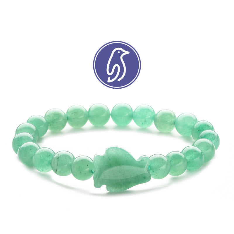 Olivenorma Penguin Guideline Gemstone Bracelet - Green Aventurine - image 13