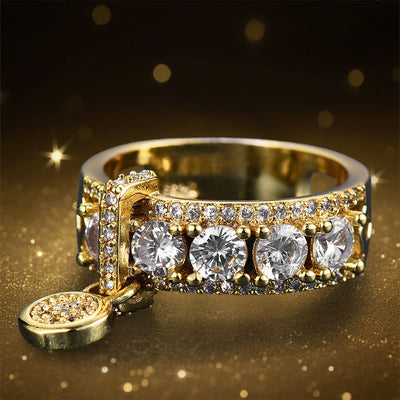 Olivenorma Hecate's Sigil Sparkling Zirconia Ring - image 3