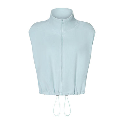 Olivenorma Full Zip Sleeveless Workout Yoga Active Jacket Vest Athletic Hoodies - image 1