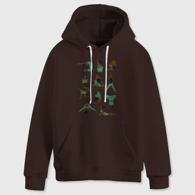 Olivenorma Yoga Poses Oversized Sweatshirts Outfits Fleece Sweaters Tops Hoodies - image 11