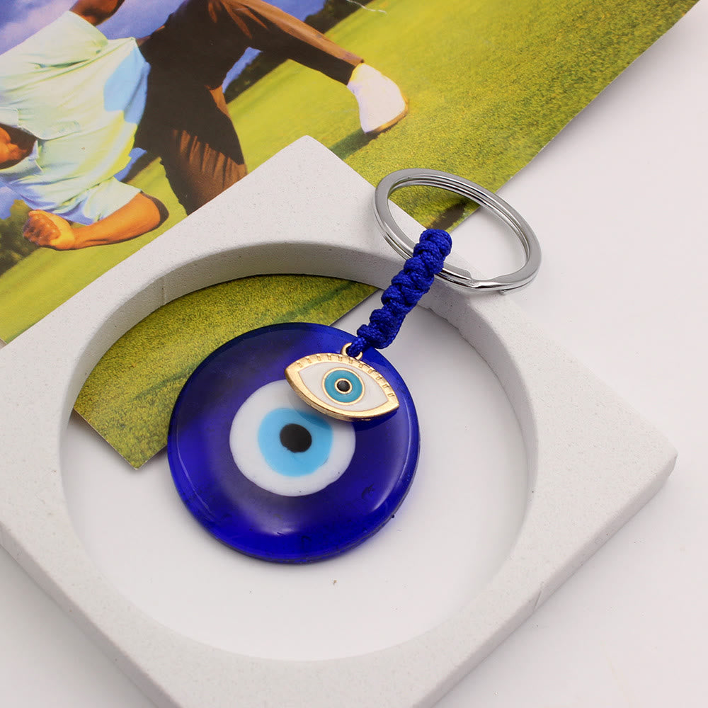 Olivenorma Blue Evil Eye Keychain with Diverse Decorative Charms - image 9