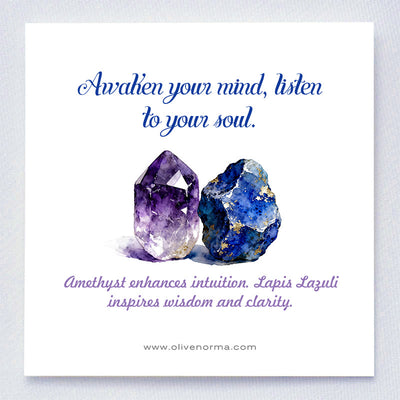 Olivenorma Celestial Gateway-Amethyst & Lapis Lazuli Sphere Orgone Pyramid - image 1