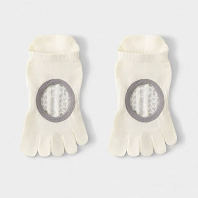 Olivenorma Five Toe Non-Slip Open-Top Yoga Socks - image 15