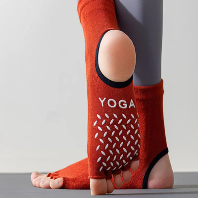 Olivenorma Women´s Open-Toe Non-Slip Five-Toe Yoga Socks - image 13