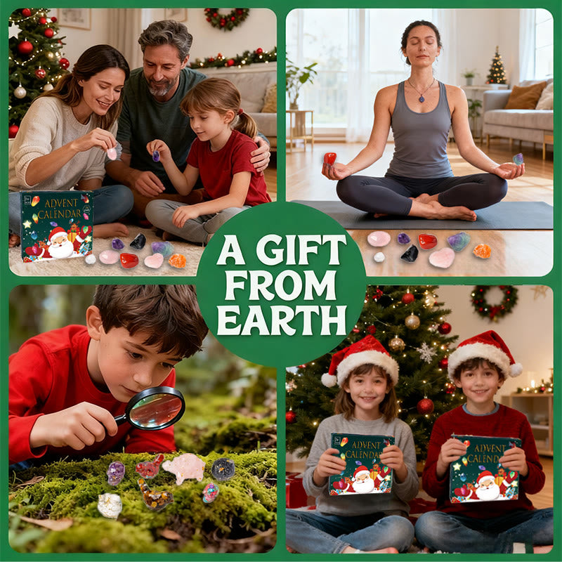 Olivenorma Green Resin Mystery Box 2025 Crystal Advent Calendar - image 10