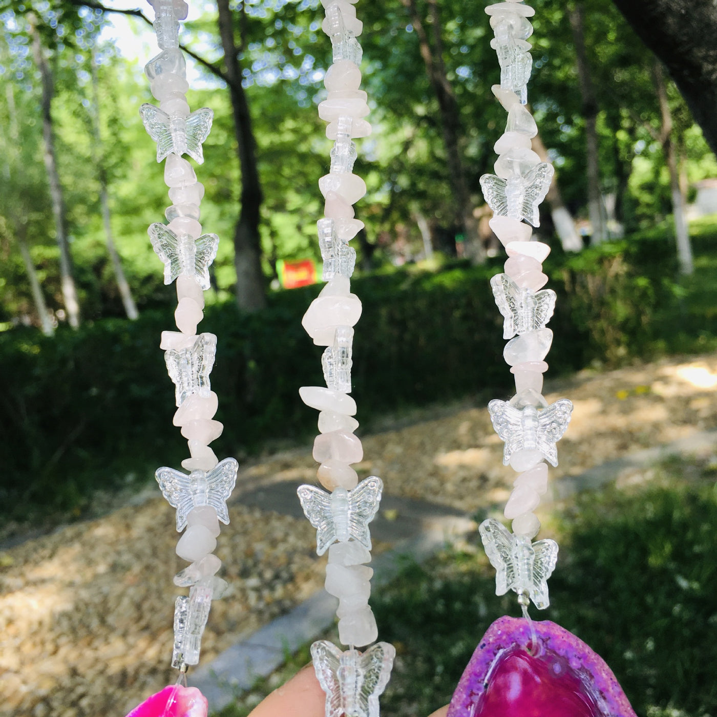 Olivenorma Tree Of Life Crystal Agate Wind Chime