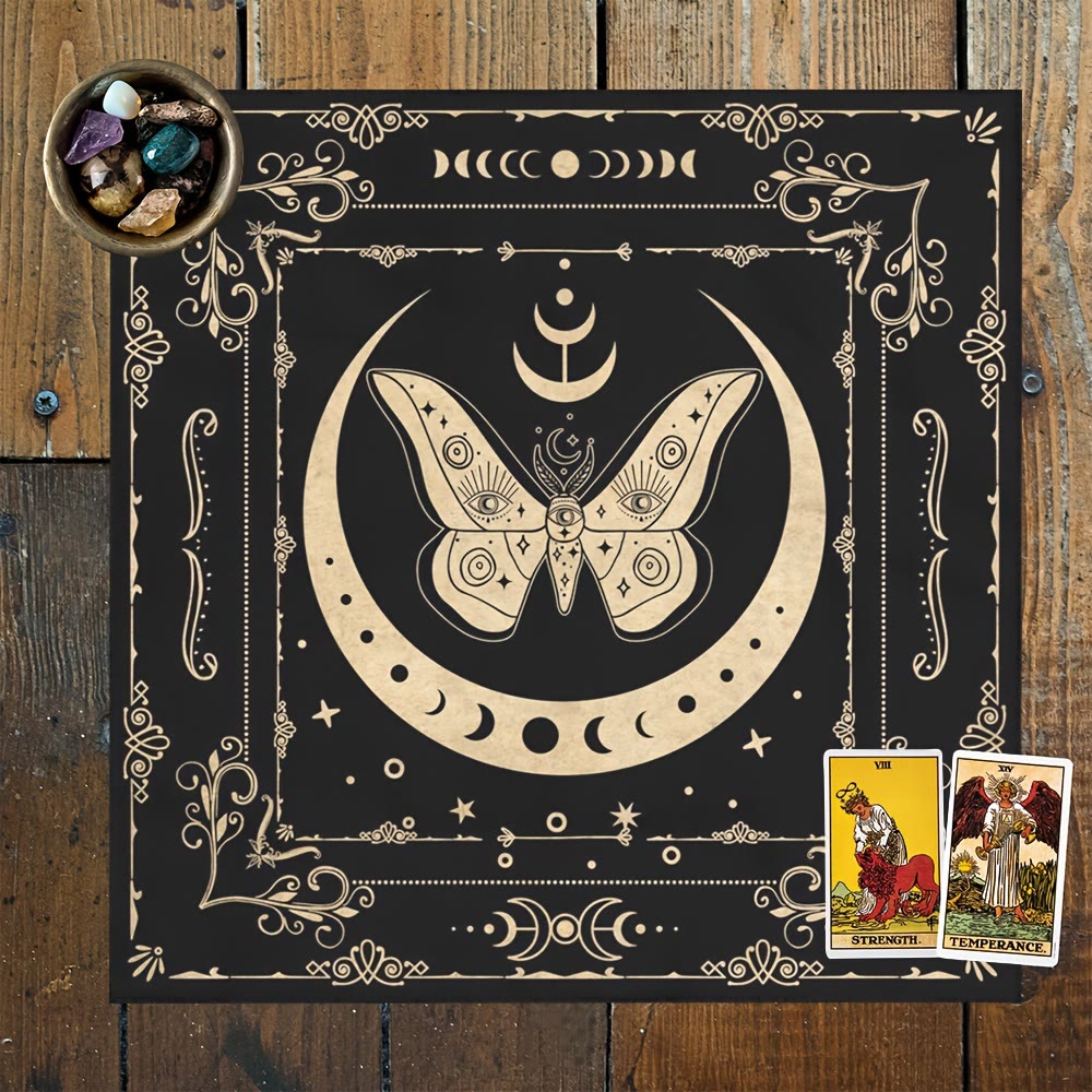 Olivenorma Butterfly Evil's Eye Divination Tarot Tablecloth