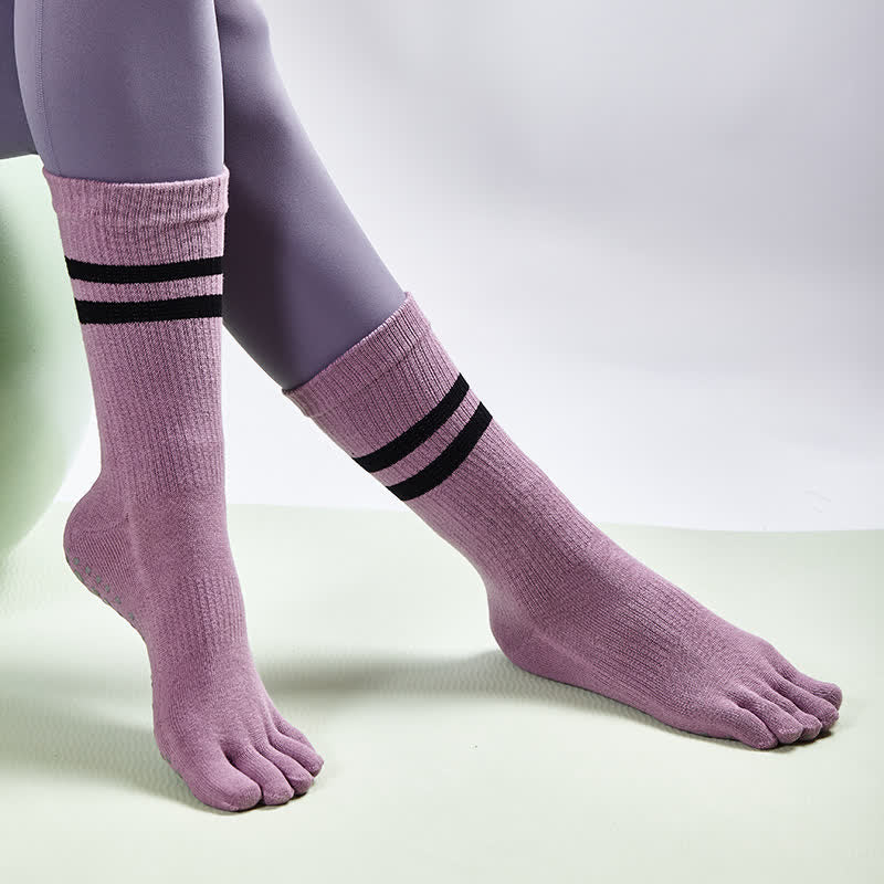 Olivenorma Pilates Anti-slip Five-finger Socks Yoga Socks