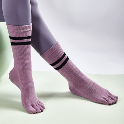 Olivenorma Pilates Anti-slip Five-finger Socks Yoga Socks