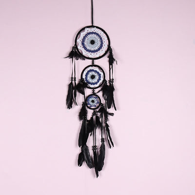 Olivenorma Evil Eye Three Circle Black White Dream Catcher