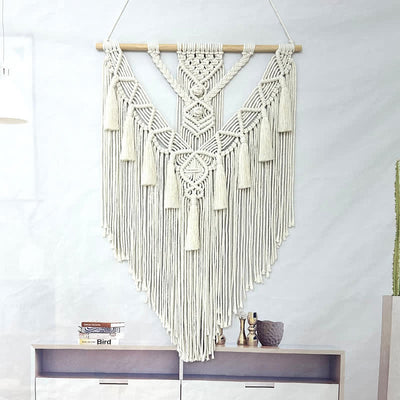 Olivenorma Macrame Boho Weave Wall Hanging Decor