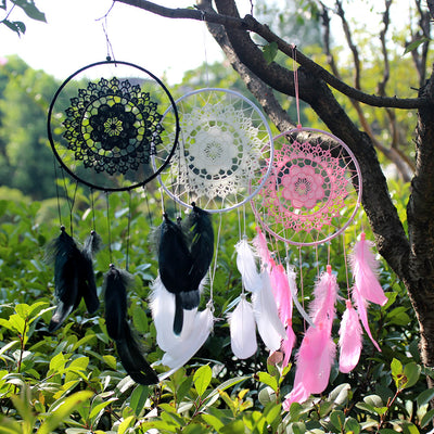 Olivenorma Handwoven Bohemian Dreamcatcher