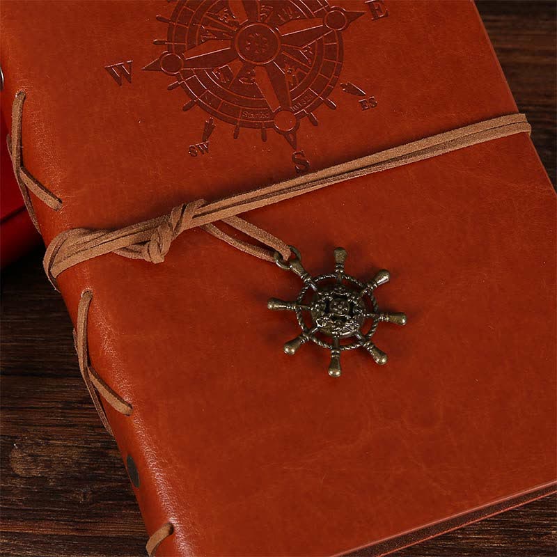 (Clearance 30% OFF / CODE: OFF30) - Olivenorma Vintage Leather Cover Journal