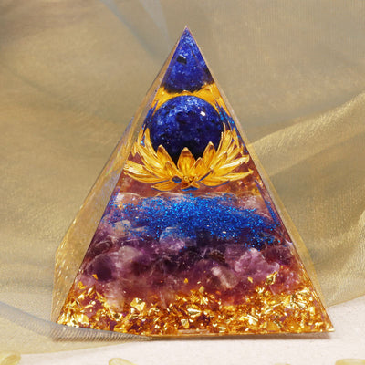 Olivenorma Inner Vision Lotus Orgone Pyramid - image 2