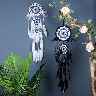 Olivenorma Evil Eye Three Circle Black White Dream Catcher