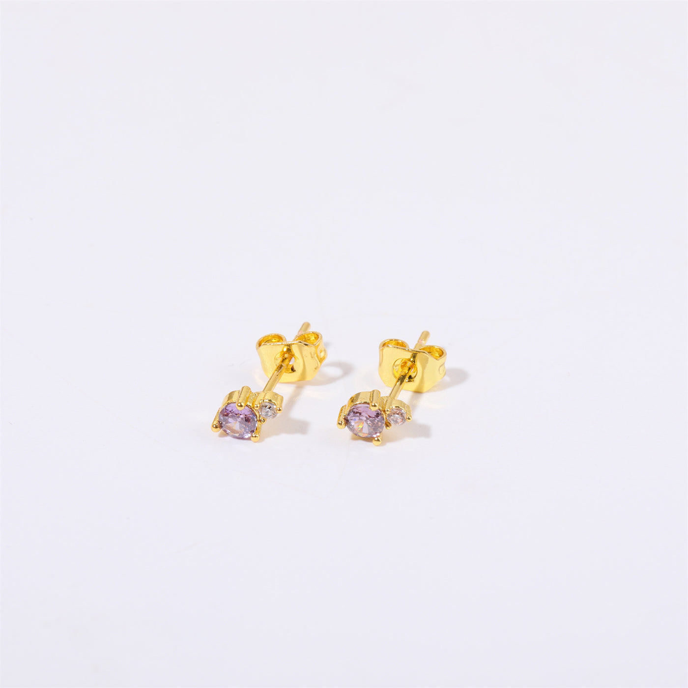 Olivenorma Raindrop Birthstone Stud Earrings