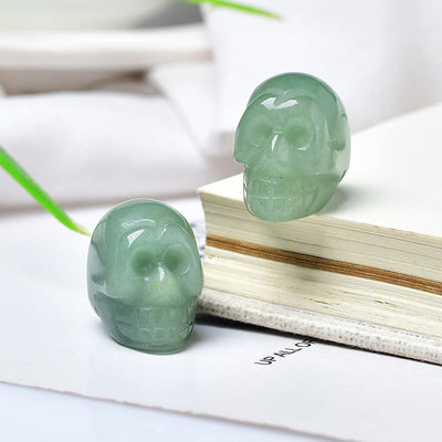 Olivenorma Crystal Mini Skull Halloween Gemstone Decoration