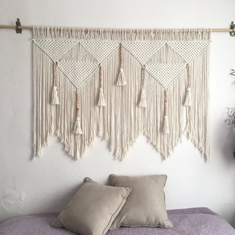 Olivenorma Boho Tapestry Large Macrame Weave Wall Decor