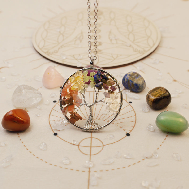 Olivenorma Orgone Chakra Healing Necklace