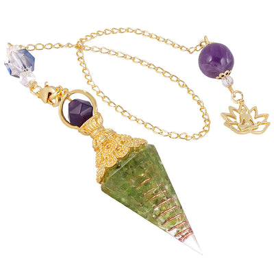 Natural Crystal Stone Pendulum