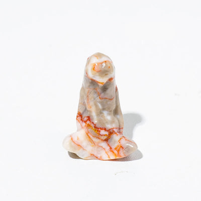 Olivenorma Natural Rough Stone Goddess Gaia Carving Gemstone Decoration - Rhodochrosite - image 16