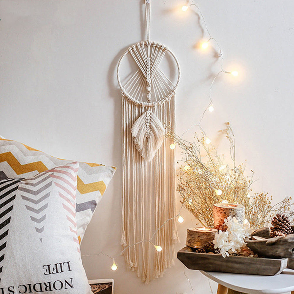 Olivenorma Cotton Rope Tapestry Dream Catcher