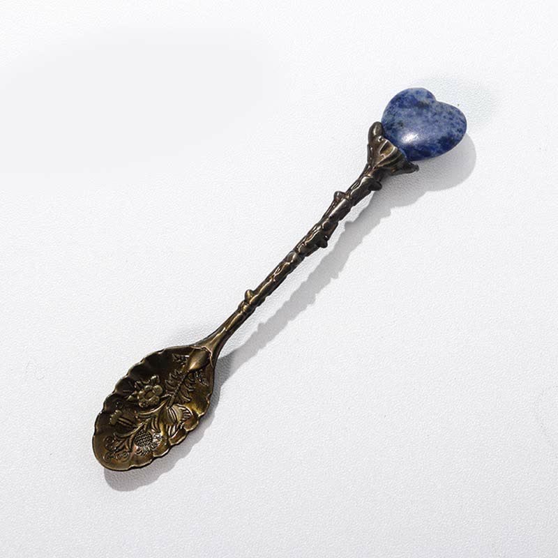 Olivenorma With Crystal Witches Herb Spoon Decoration