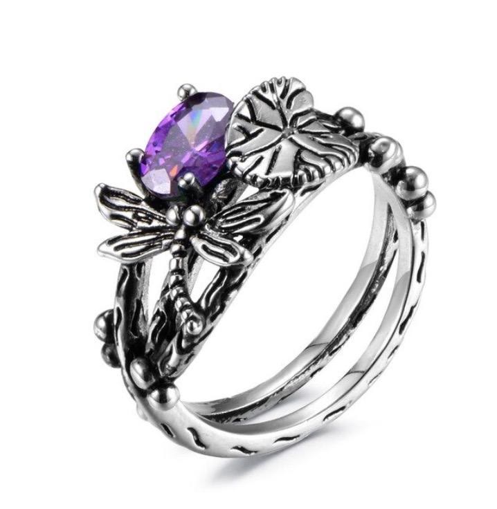 Olivenorma Natural Protaction Crystal Ring