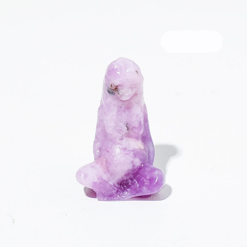 Olivenorma Natural Rough Stone Goddess Gaia Carving Gemstone Decoration - image 28