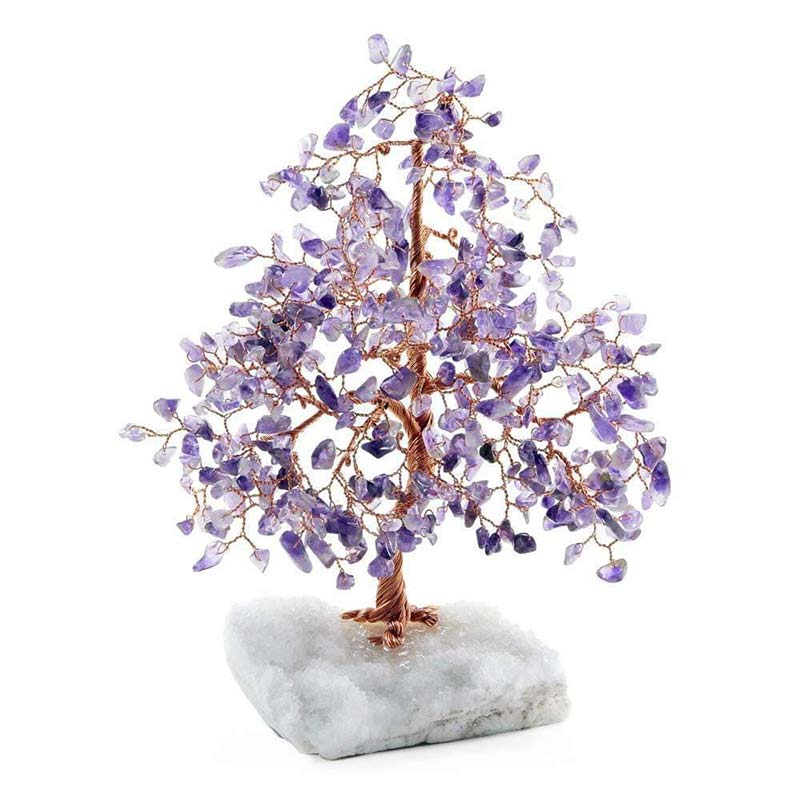 Olivenorma Grounded In Spirituality - Amethyst Stone Feng Shui Tree