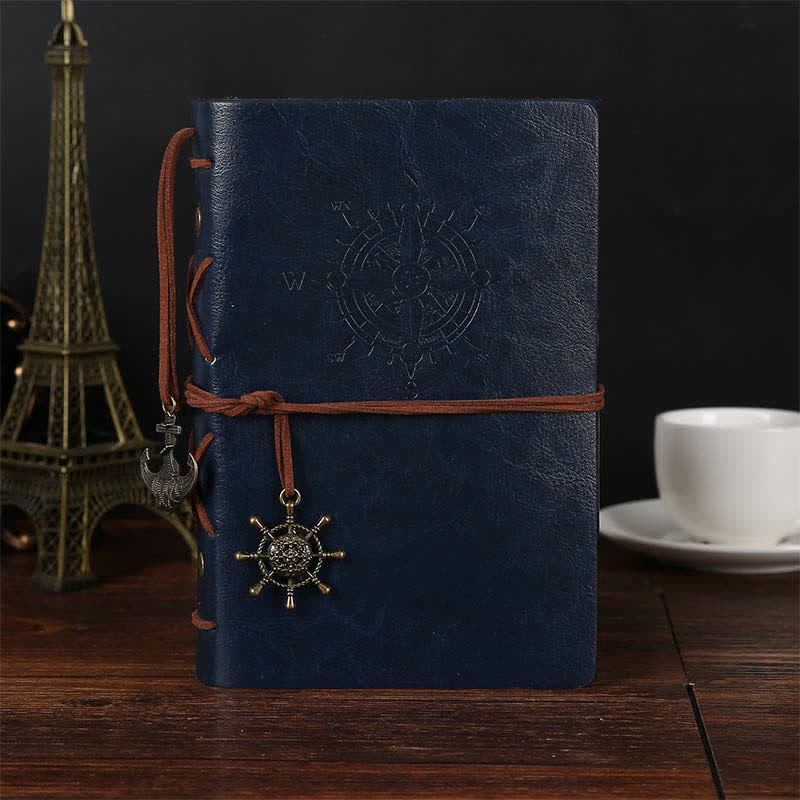 (Clearance 30% OFF / CODE: OFF30) - Olivenorma Vintage Leather Cover Journal