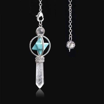 Natural Crystal Stone Pendulum