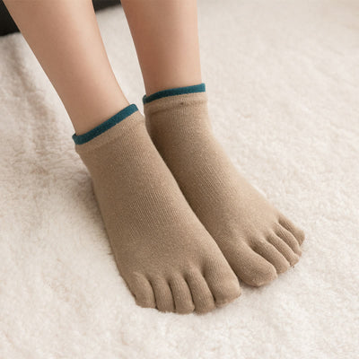 Olivenorma Solid Color Non Slip Grip Pilates Socks