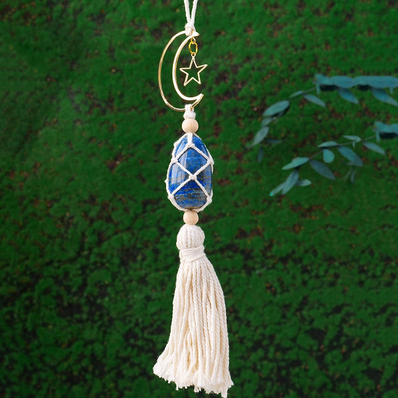 Olivenorma Natural Healing Reiki Gemstone Hanging Ornament