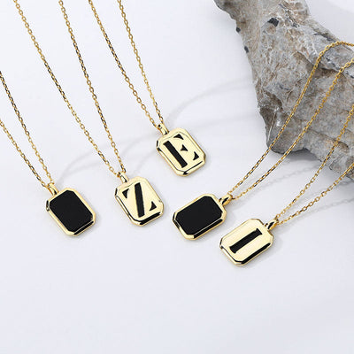 Olivenorma Customizable Gold Initial Necklace