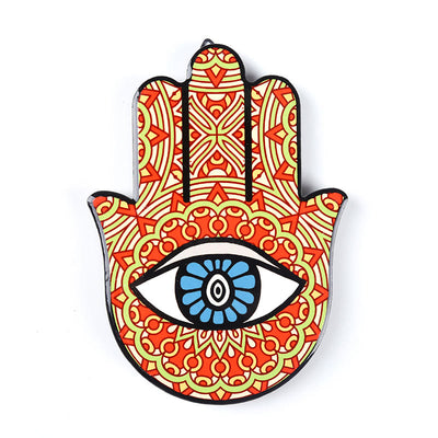 (Clearance 30% OFF / CODE: OFF30) - Olivenorma Hamsa Evil Eye Jewelry Tray Plate Coaster