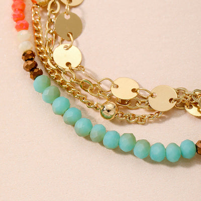 Olivenorma Amazonite Lemon Quartz Jewelry Set