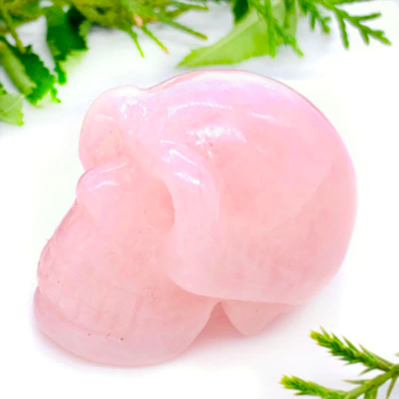 Olivenorma Natural Crystal Skull Halloween Decoration