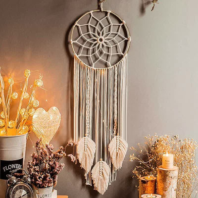 Olivenorma Boho Lotus Peace Dream Catchers