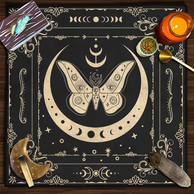 Olivenorma Butterfly Evil's Eye Divination Tarot Tablecloth