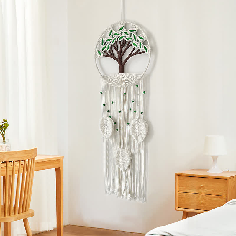 Olivenorma Handwoven Tree Of Life Tapestry Wall Decor