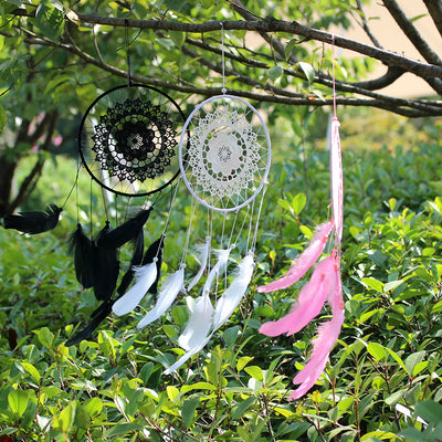 Olivenorma Handwoven Bohemian Dreamcatcher