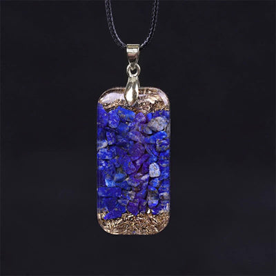 Olivenorma Raise Consciousness - Lapis Lazuli Orgone Energy Necklace - image 7