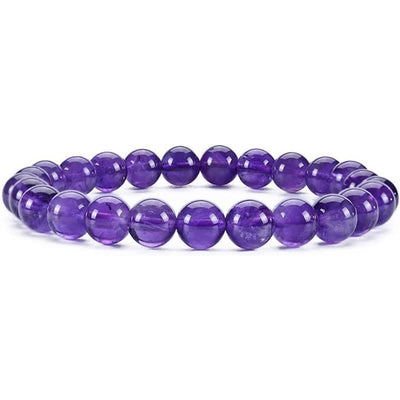 Olivenorma 8mm Natural Stone Beaded Women Men Bracelet